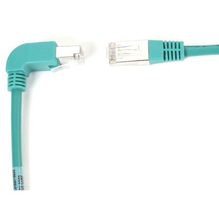 Black Box 1Ft Gn Cat5E Angled Cable EVNSL22ES-0001-90DS